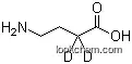 Molecular Structure of 67910-98-9 (4-Aminobutyric-2,2-D2 acid)
